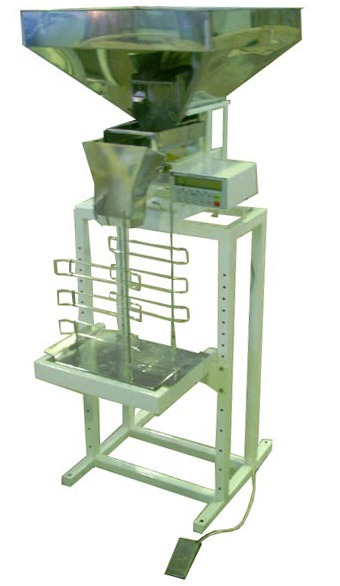 Дозатор весовой МФ-05 для сыпучих продуктов (исполнение с весовой платформой)
